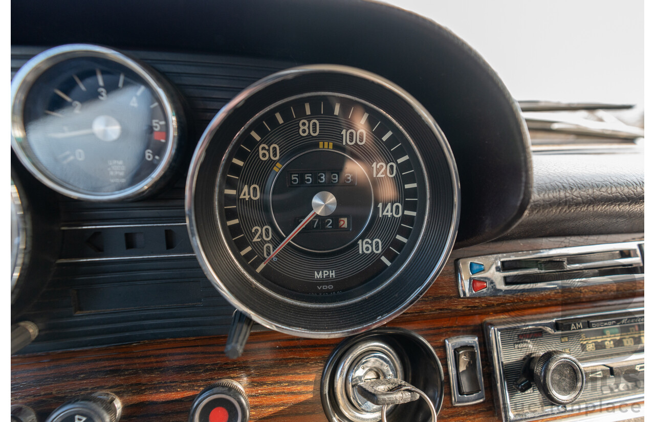 8/1970 Mercedes Benz 300 SEL 6.3 "Red Pig Tribute" W109 4d Sedan Cranberry V8 6.3L - Import