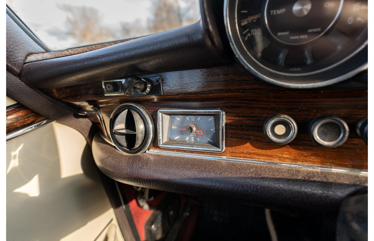 8/1970 Mercedes Benz 300 SEL 6.3 "Red Pig Tribute" W109 4d Sedan Cranberry V8 6.3L - Import