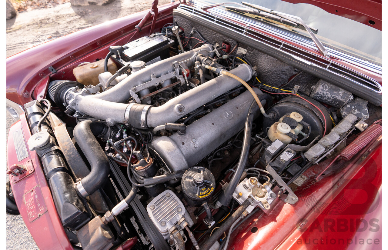 8/1970 Mercedes Benz 300 SEL 6.3 "Red Pig Tribute" W109 4d Sedan Cranberry V8 6.3L - Import