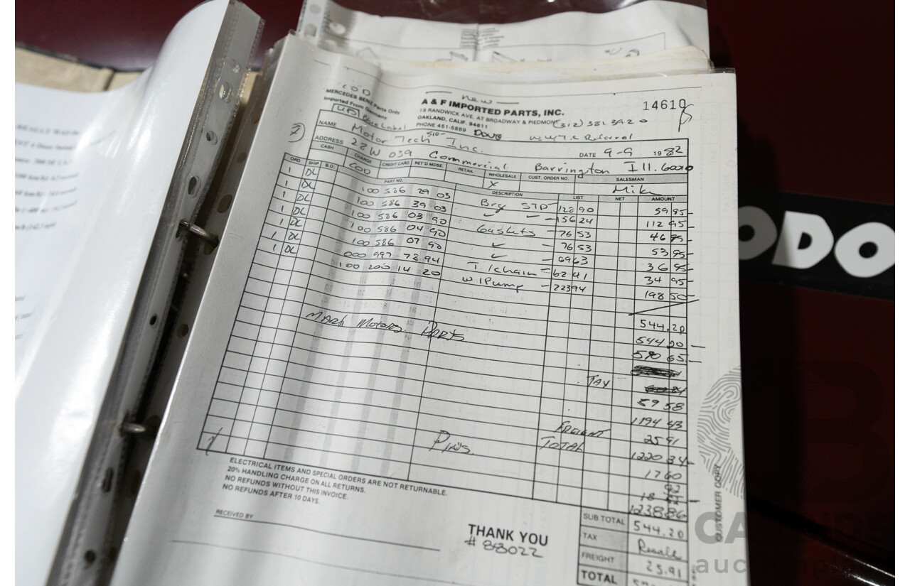 8/1970 Mercedes Benz 300 SEL 6.3 "Red Pig Tribute" W109 4d Sedan Cranberry V8 6.3L - Import