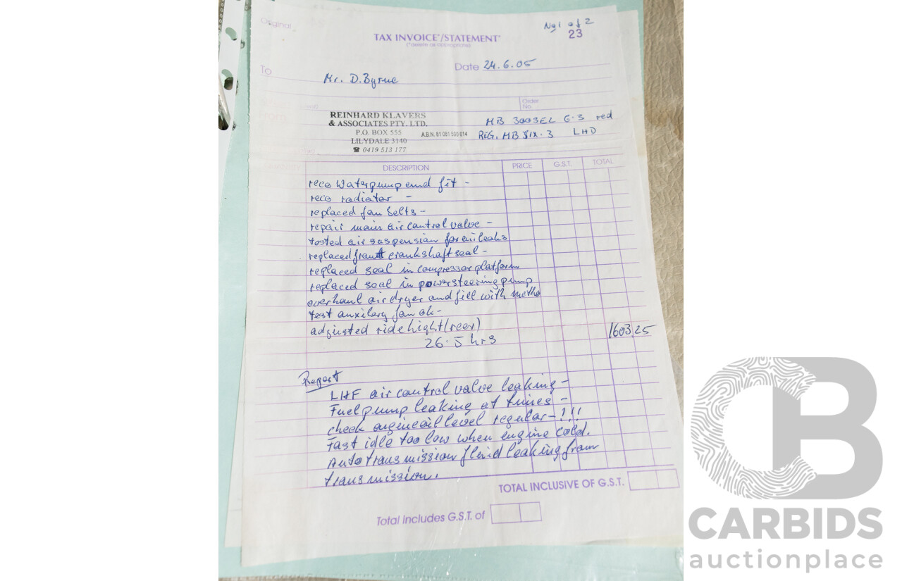 8/1970 Mercedes Benz 300 SEL 6.3 "Red Pig Tribute" W109 4d Sedan Cranberry V8 6.3L - Import