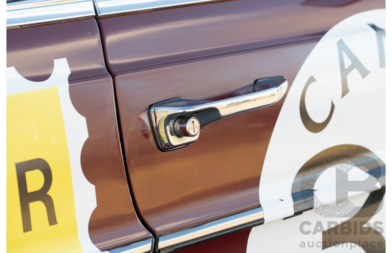 8/1970 Mercedes Benz 300 SEL 6.3 "Red Pig Tribute" W109 4d Sedan Cranberry V8 6.3L - Import