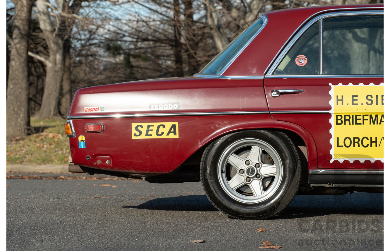 8/1970 Mercedes Benz 300 SEL 6.3 "Red Pig Tribute" W109 4d Sedan Cranberry V8 6.3L - Import