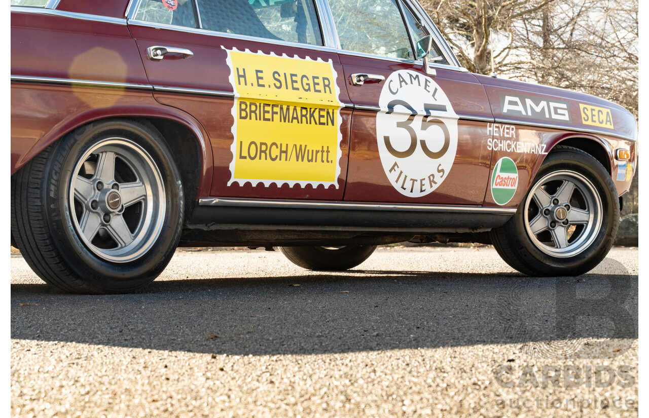 8/1970 Mercedes Benz 300 SEL 6.3 "Red Pig Tribute" W109 4d Sedan Cranberry V8 6.3L - Import