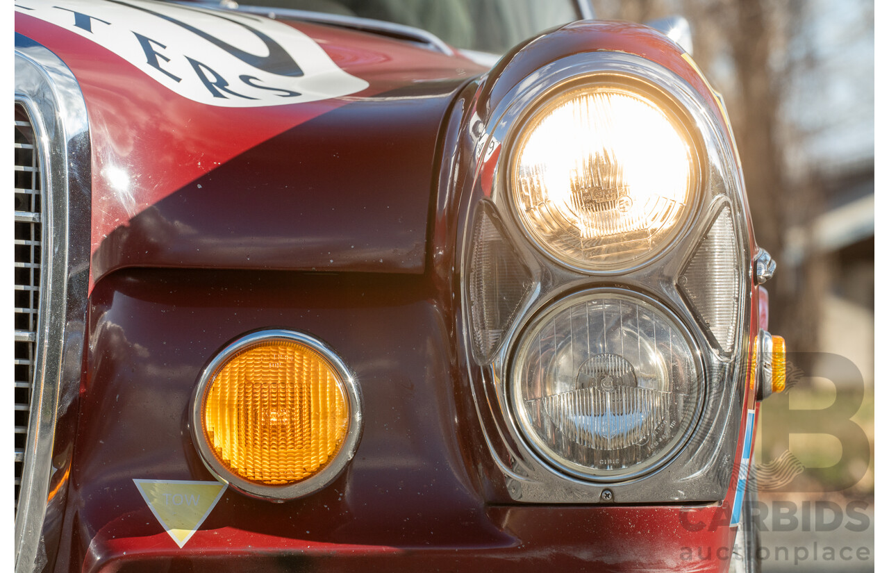 8/1970 Mercedes Benz 300 SEL 6.3 "Red Pig Tribute" W109 4d Sedan Cranberry V8 6.3L - Import