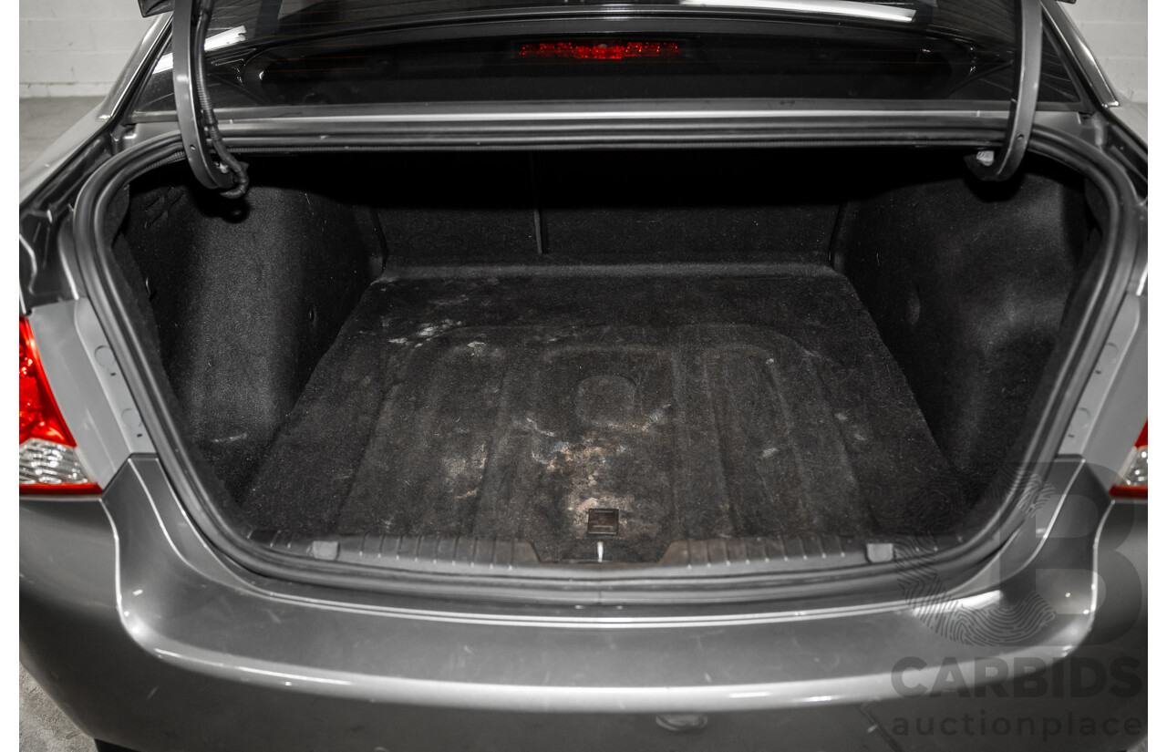 9/2011 Holden Cruze SRi V JH 4d Sedan Alto Grey Metallic Turbo 1.4L