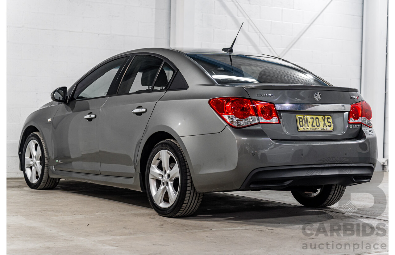 9/2011 Holden Cruze SRi V JH 4d Sedan Alto Grey Metallic Turbo 1.4L