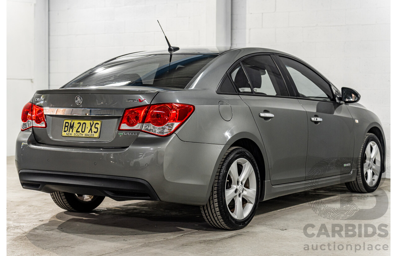 9/2011 Holden Cruze SRi V JH 4d Sedan Alto Grey Metallic Turbo 1.4L