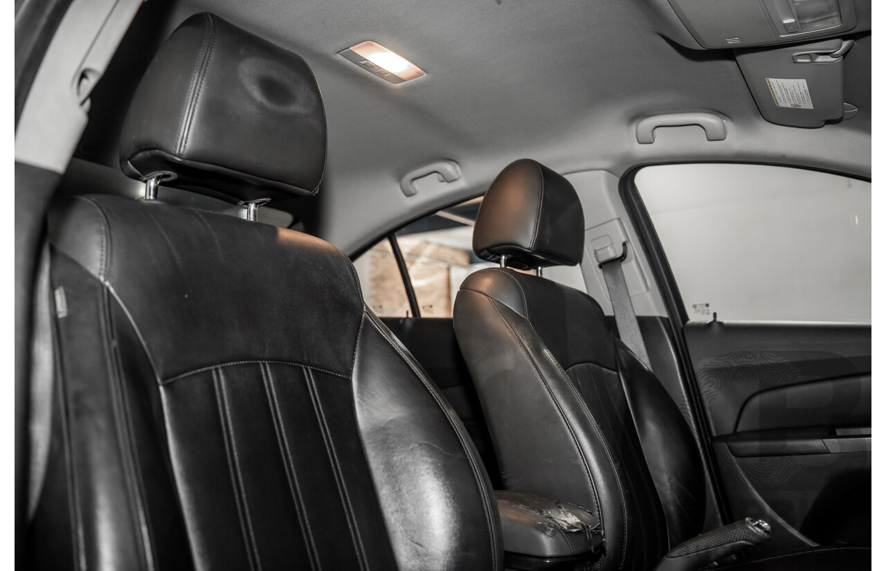 9/2011 Holden Cruze SRi V JH 4d Sedan Alto Grey Metallic Turbo 1.4L