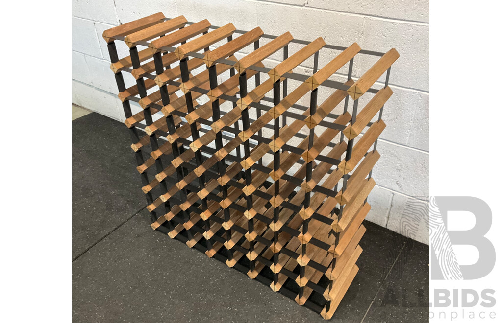 64 Bottles Classic Line Wine Rack - Lot 1612906 | ALLBIDS