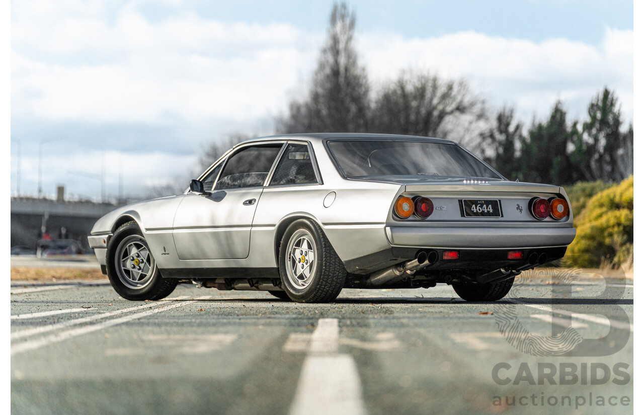 01/1986 Ferrari 412 A Tipo F101 EL 2d Coupe Argento Fer Silver V12 4.9L - Hong Kong Import