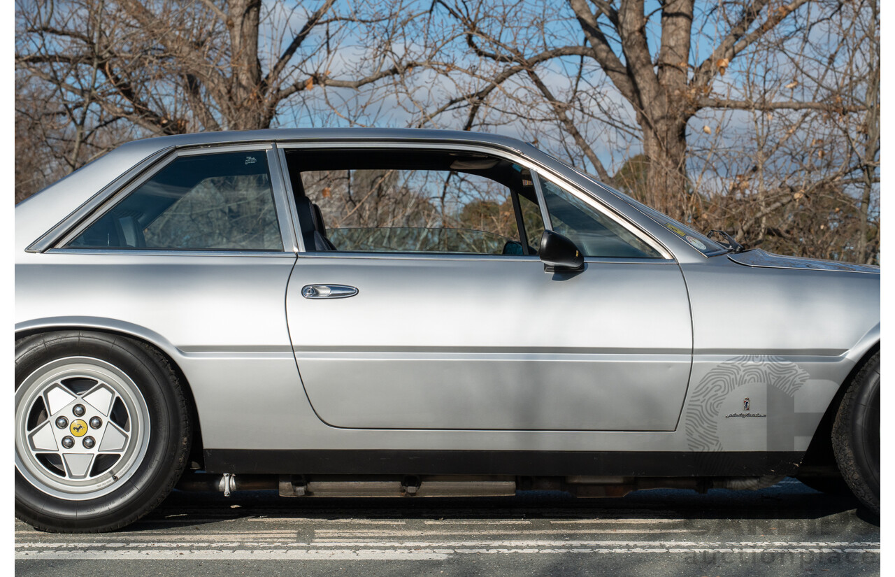 01/1986 Ferrari 412 A Tipo F101 EL 2d Coupe Argento Fer Silver V12 4.9L - Hong Kong Import