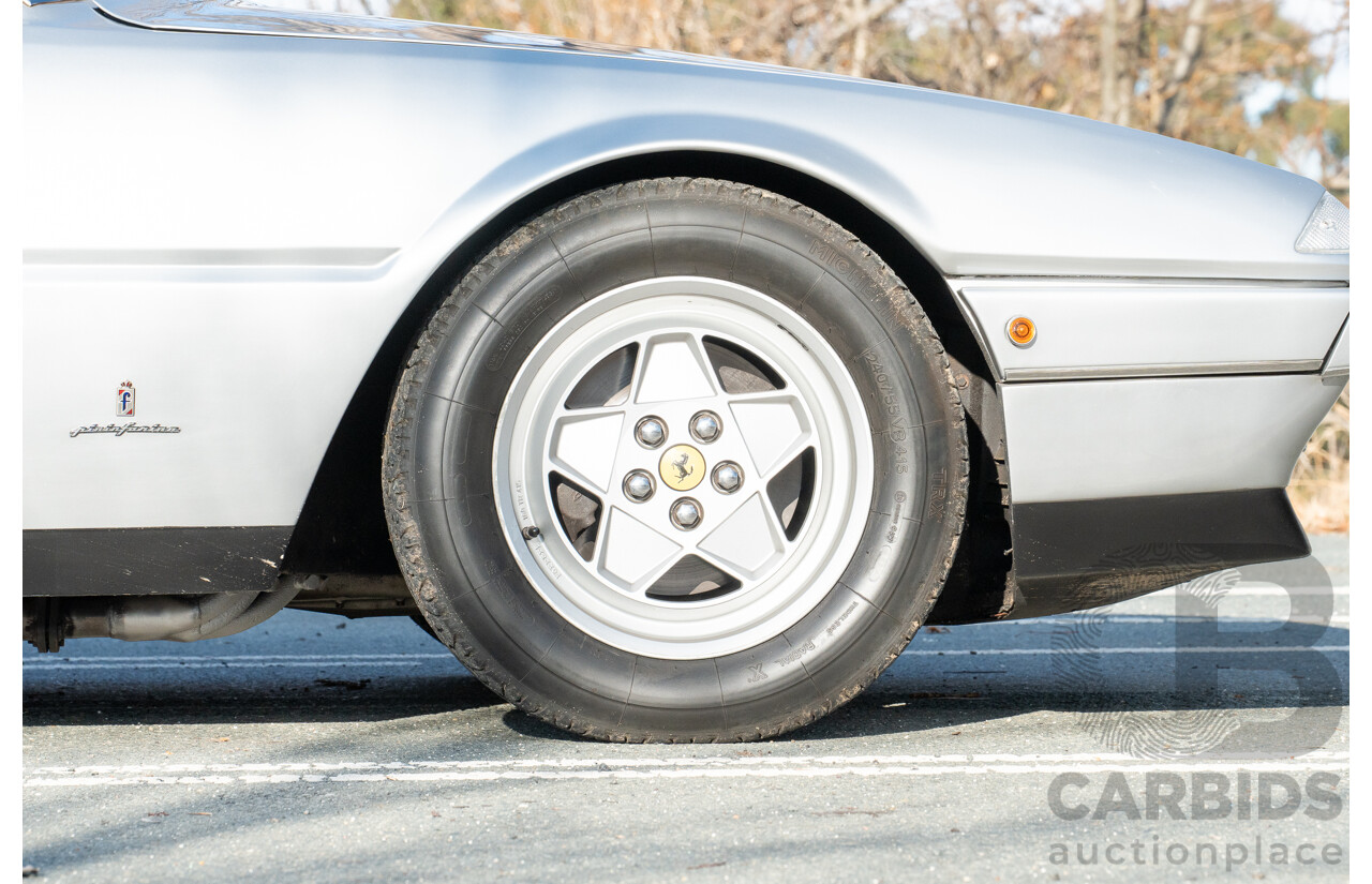 01/1986 Ferrari 412 A Tipo F101 EL 2d Coupe Argento Fer Silver V12 4.9L - Hong Kong Import