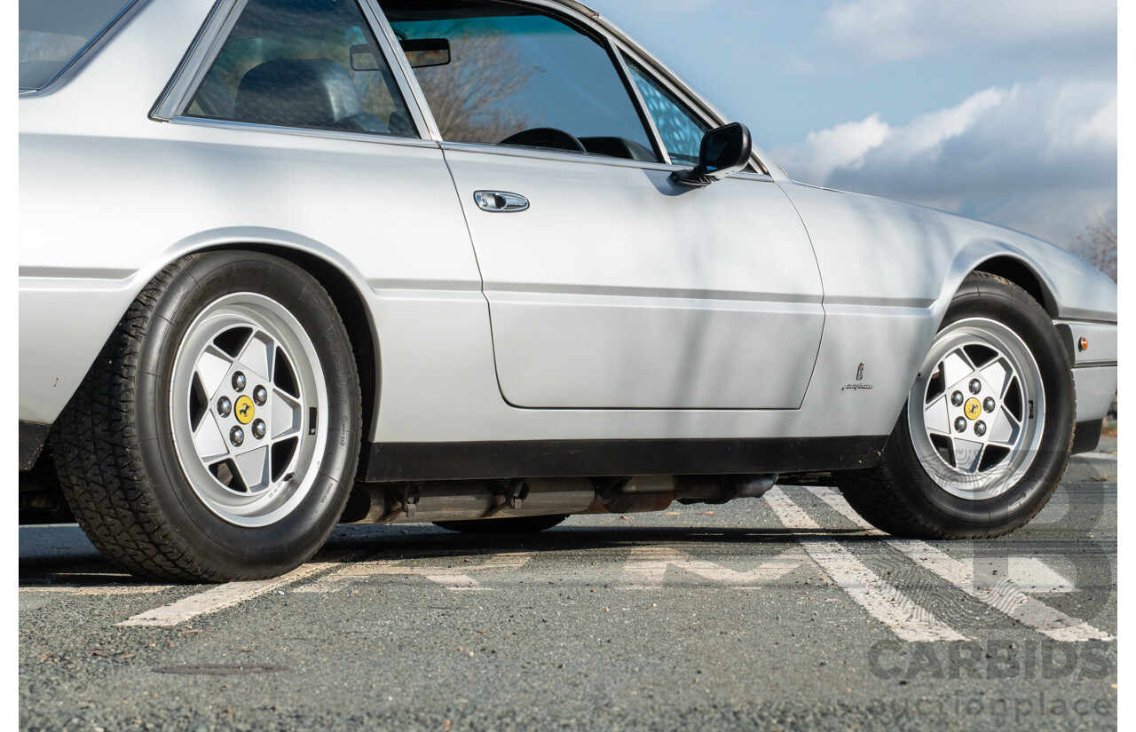 01/1986 Ferrari 412 A Tipo F101 EL 2d Coupe Argento Fer Silver V12 4.9L - Hong Kong Import