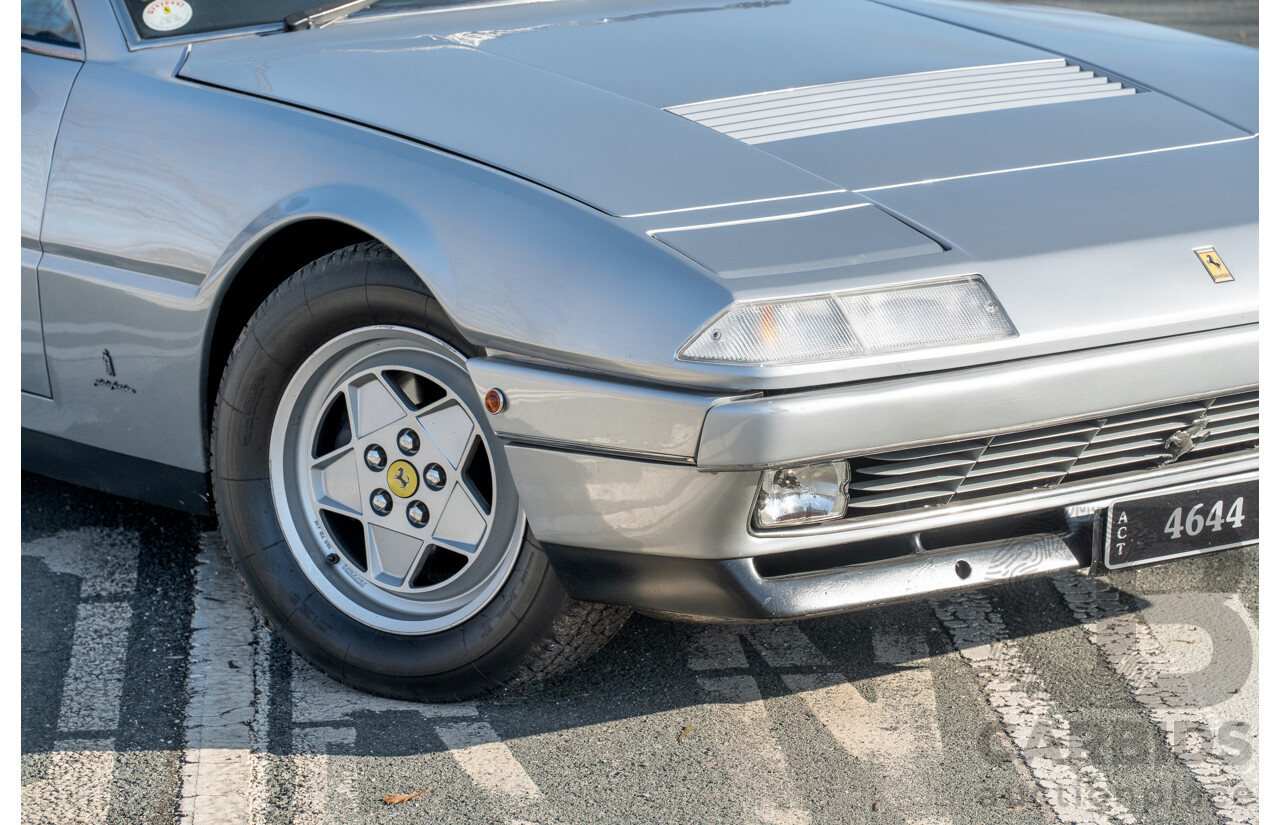 01/1986 Ferrari 412 A Tipo F101 EL 2d Coupe Argento Fer Silver V12 4.9L - Hong Kong Import