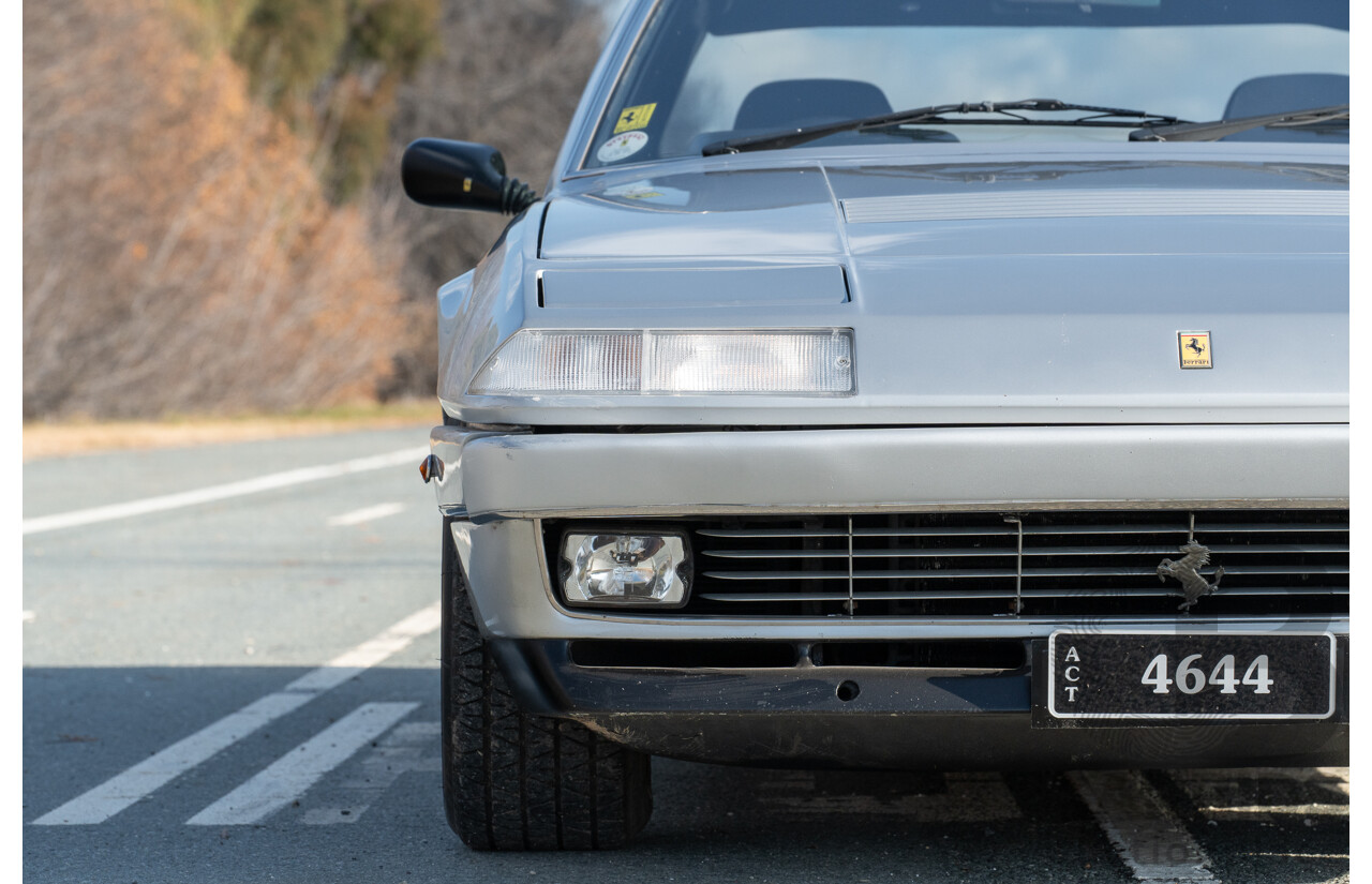 01/1986 Ferrari 412 A Tipo F101 EL 2d Coupe Argento Fer Silver V12 4.9L - Hong Kong Import