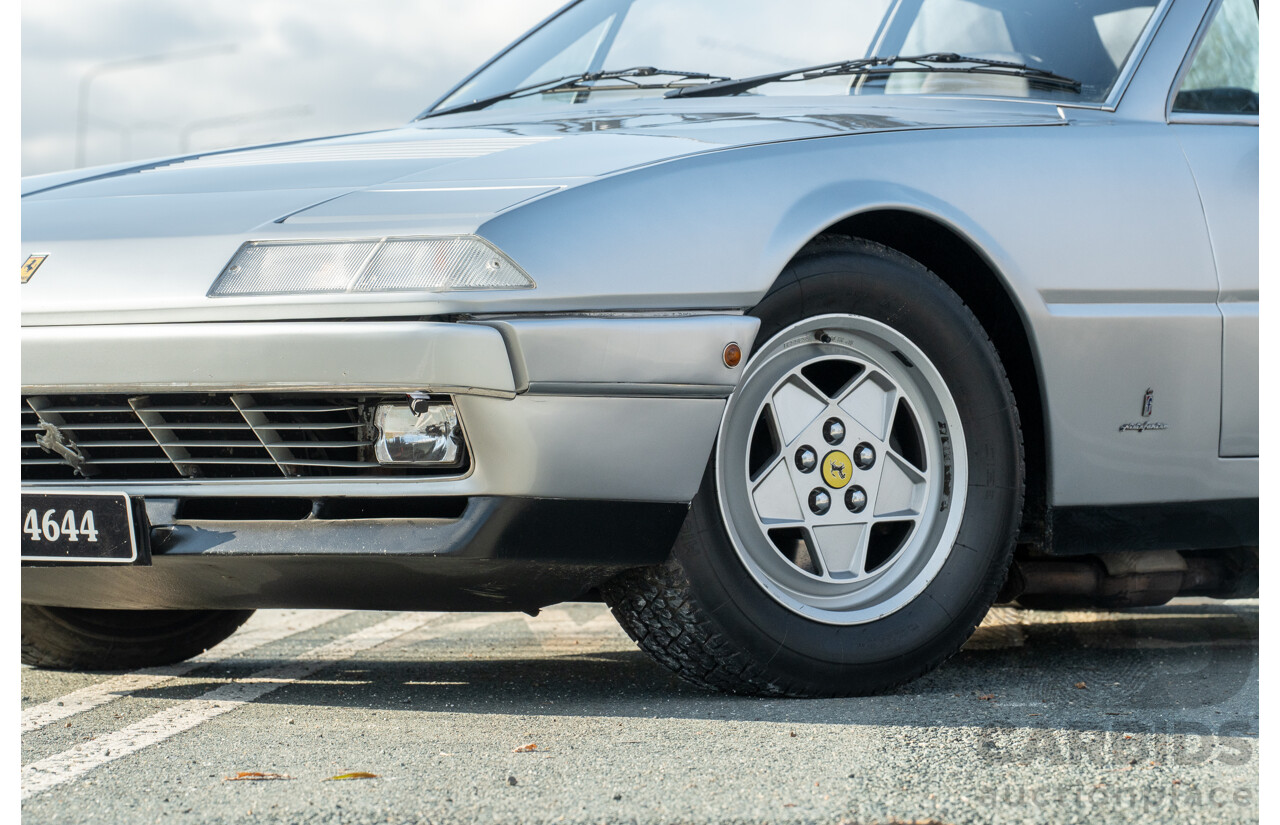 01/1986 Ferrari 412 A Tipo F101 EL 2d Coupe Argento Fer Silver V12 4.9L - Hong Kong Import