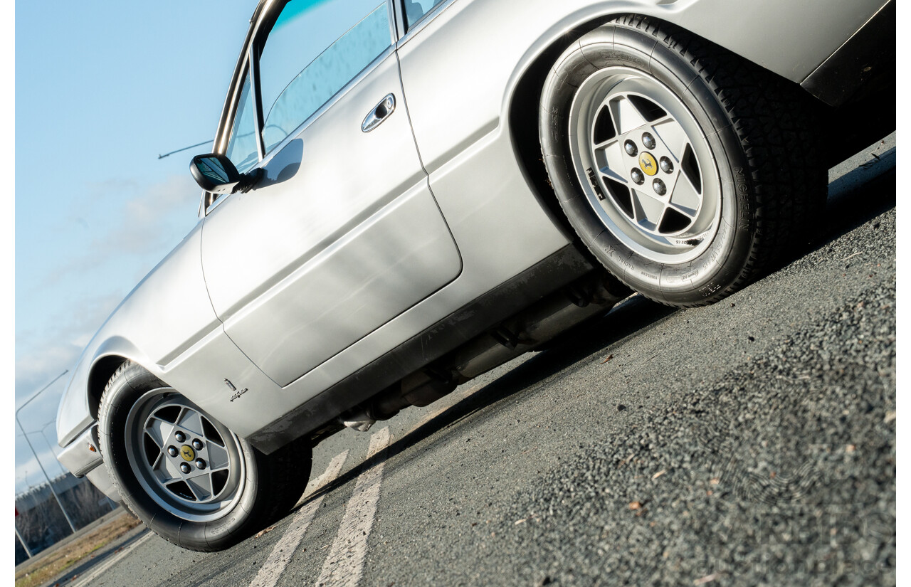 01/1986 Ferrari 412 A Tipo F101 EL 2d Coupe Argento Fer Silver V12 4.9L - Hong Kong Import