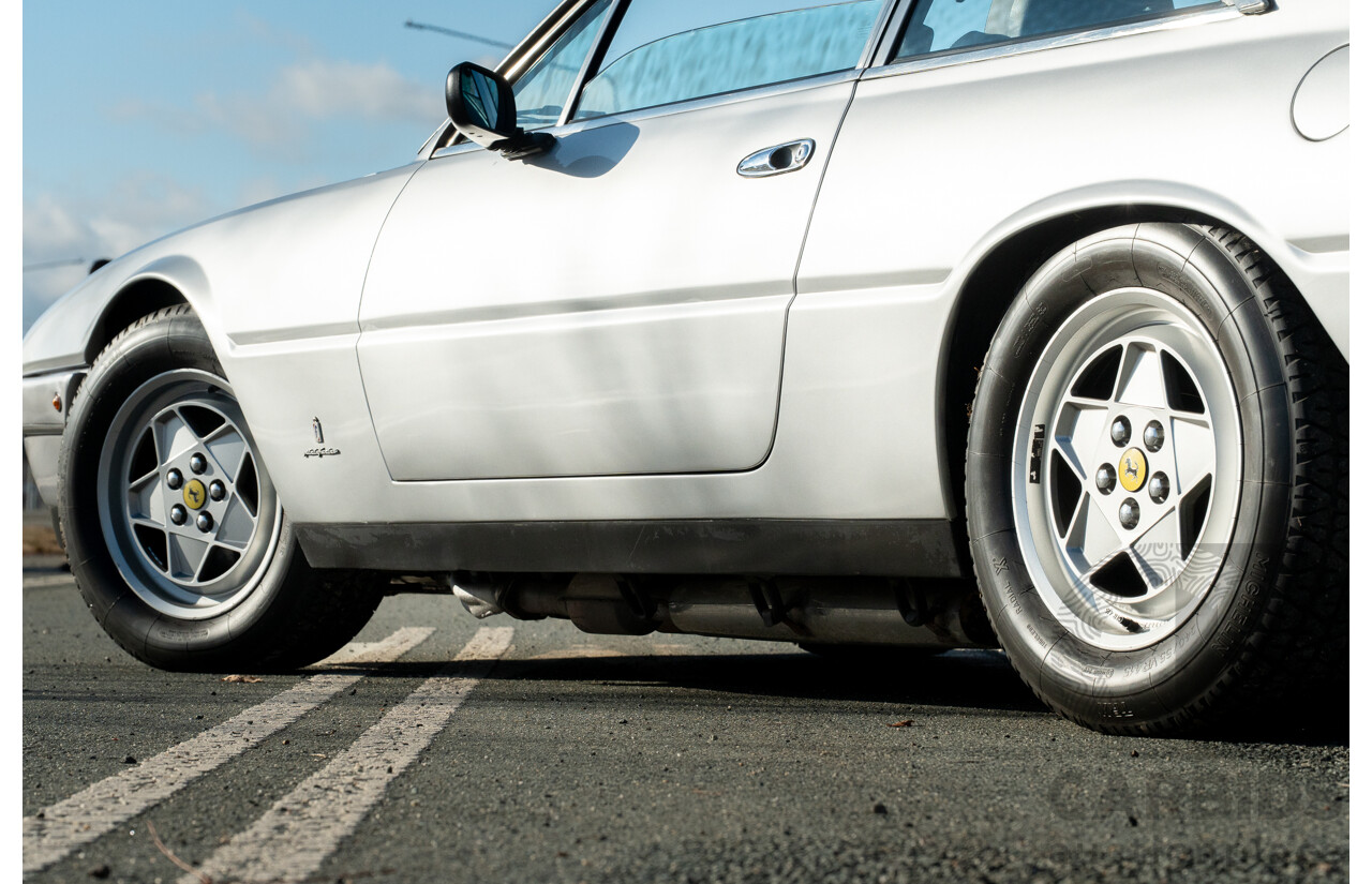 01/1986 Ferrari 412 A Tipo F101 EL 2d Coupe Argento Fer Silver V12 4.9L - Hong Kong Import