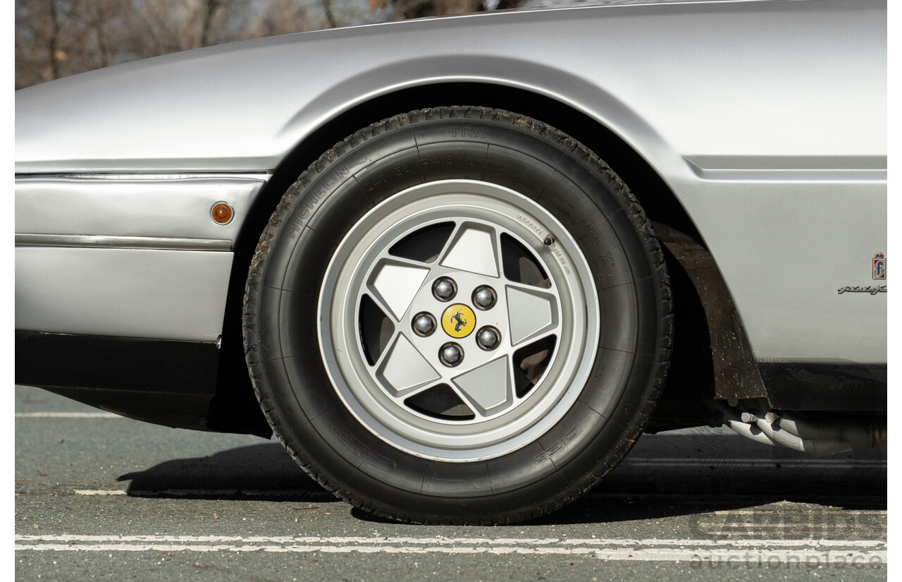 01/1986 Ferrari 412 A Tipo F101 EL 2d Coupe Argento Fer Silver V12 4.9L - Hong Kong Import