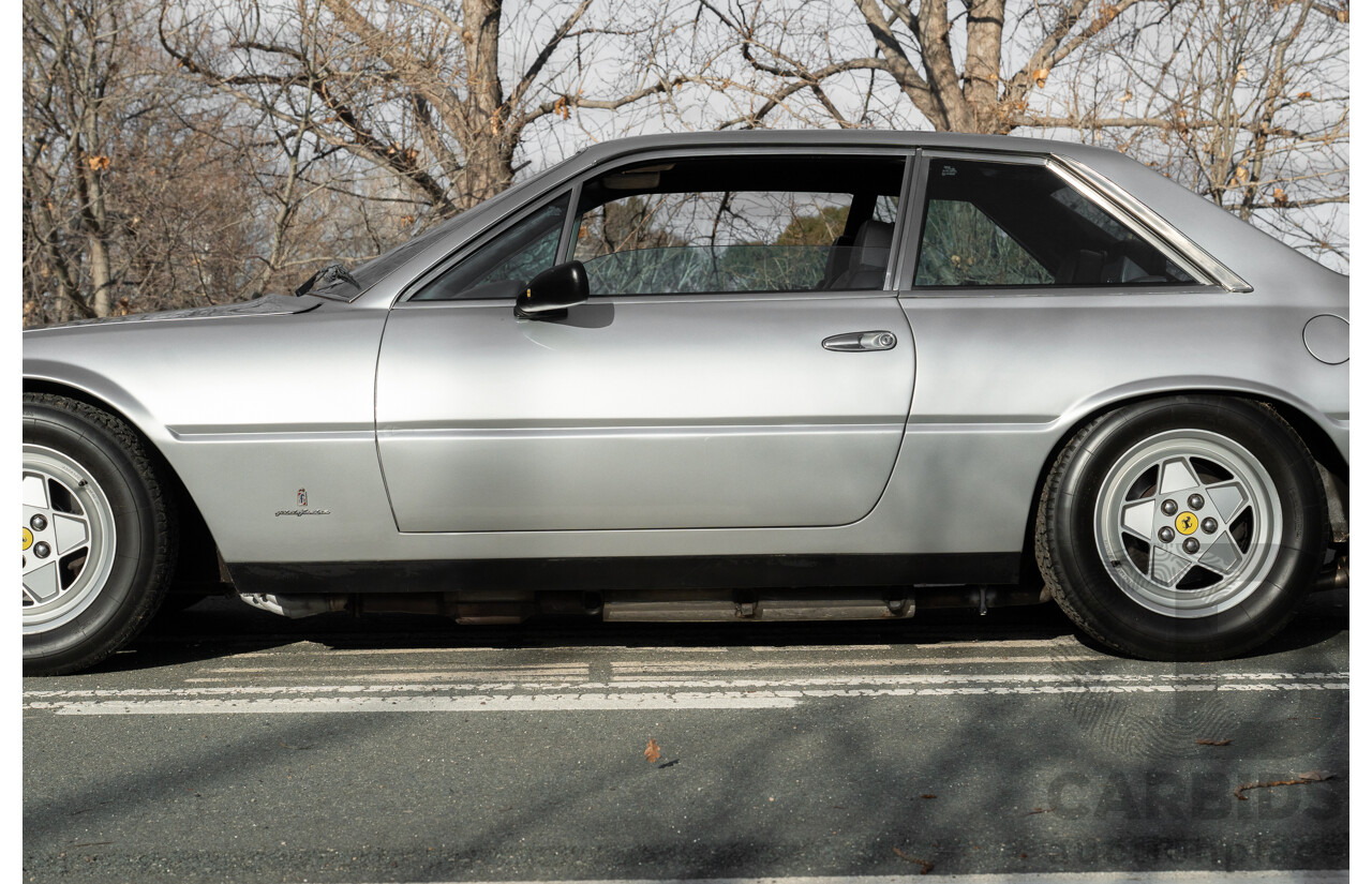 01/1986 Ferrari 412 A Tipo F101 EL 2d Coupe Argento Fer Silver V12 4.9L - Hong Kong Import