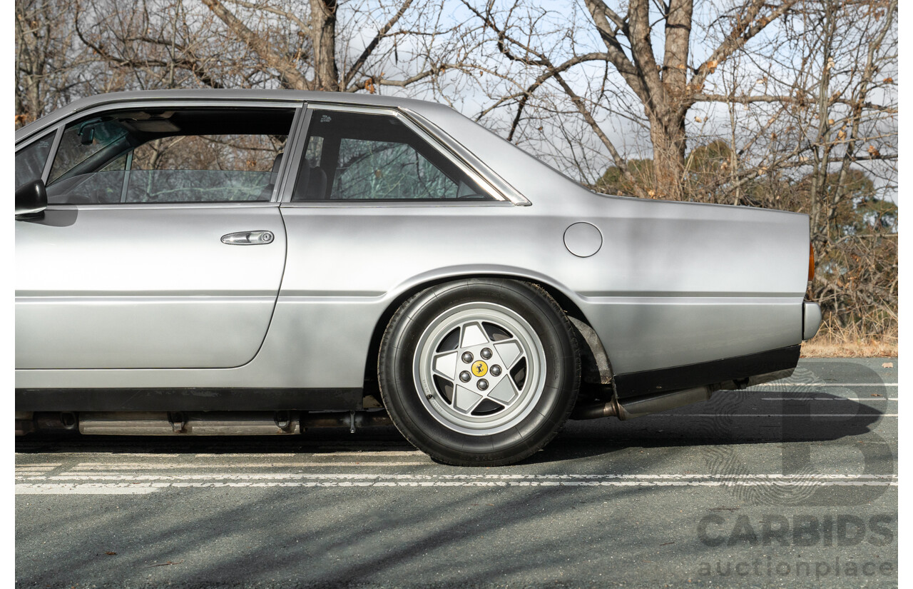 01/1986 Ferrari 412 A Tipo F101 EL 2d Coupe Argento Fer Silver V12 4.9L - Hong Kong Import