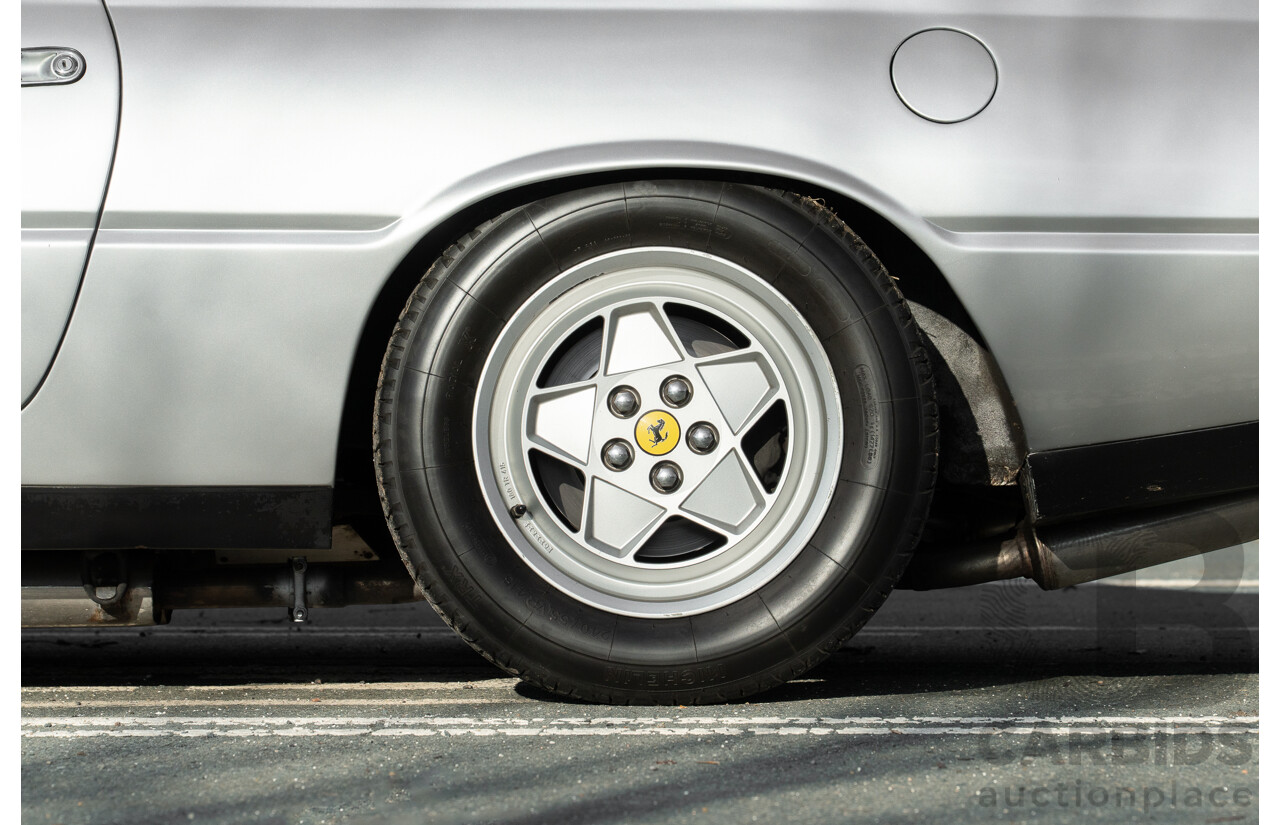 01/1986 Ferrari 412 A Tipo F101 EL 2d Coupe Argento Fer Silver V12 4.9L - Hong Kong Import