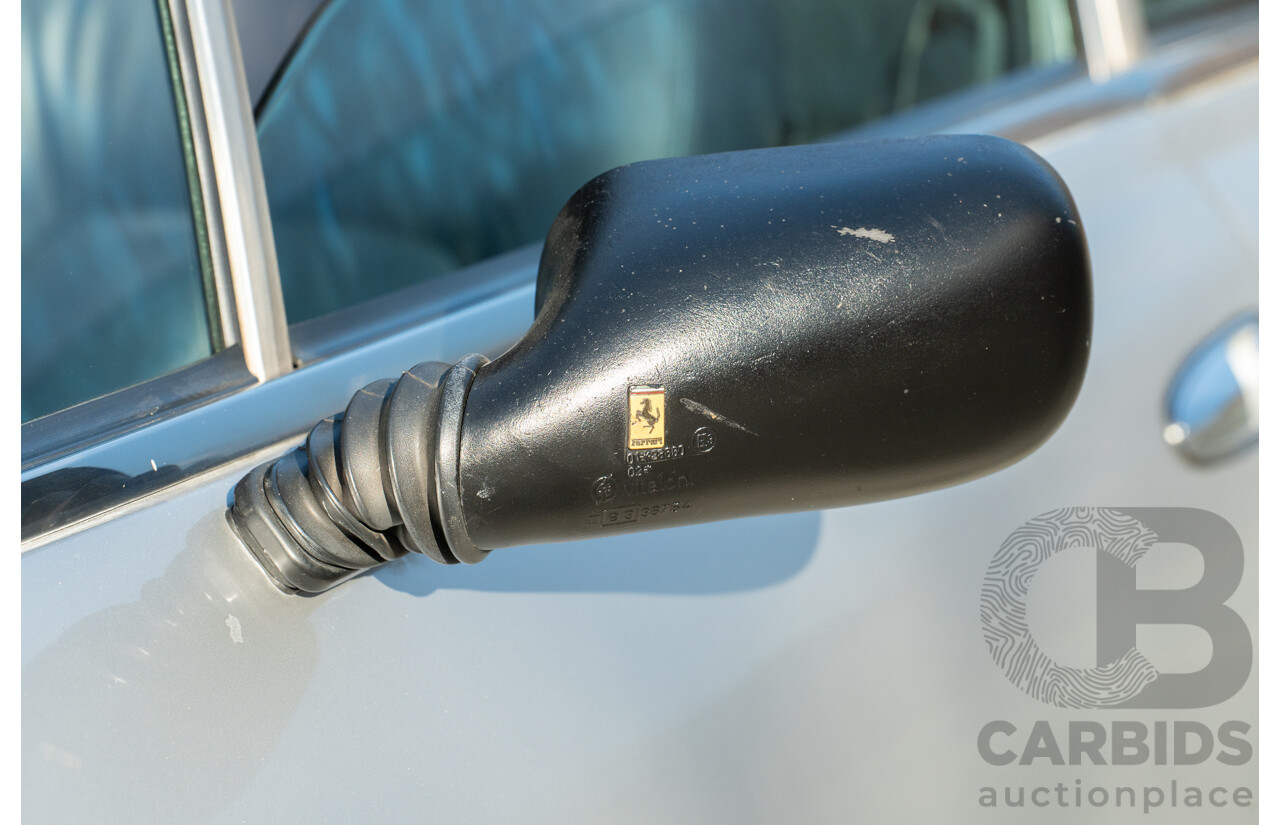 01/1986 Ferrari 412 A Tipo F101 EL 2d Coupe Argento Fer Silver V12 4.9L - Hong Kong Import