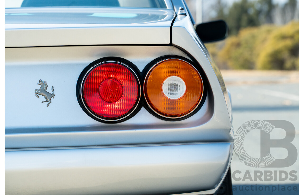 01/1986 Ferrari 412 A Tipo F101 EL 2d Coupe Argento Fer Silver V12 4.9L - Hong Kong Import