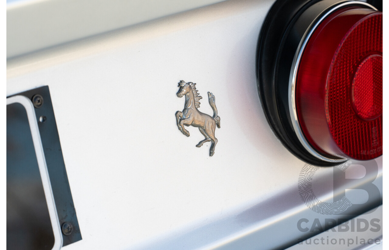 01/1986 Ferrari 412 A Tipo F101 EL 2d Coupe Argento Fer Silver V12 4.9L - Hong Kong Import