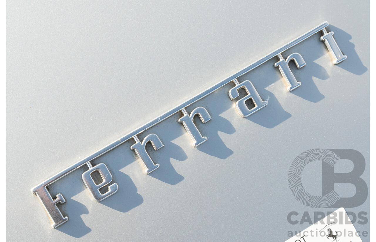 01/1986 Ferrari 412 A Tipo F101 EL 2d Coupe Argento Fer Silver V12 4.9L - Hong Kong Import