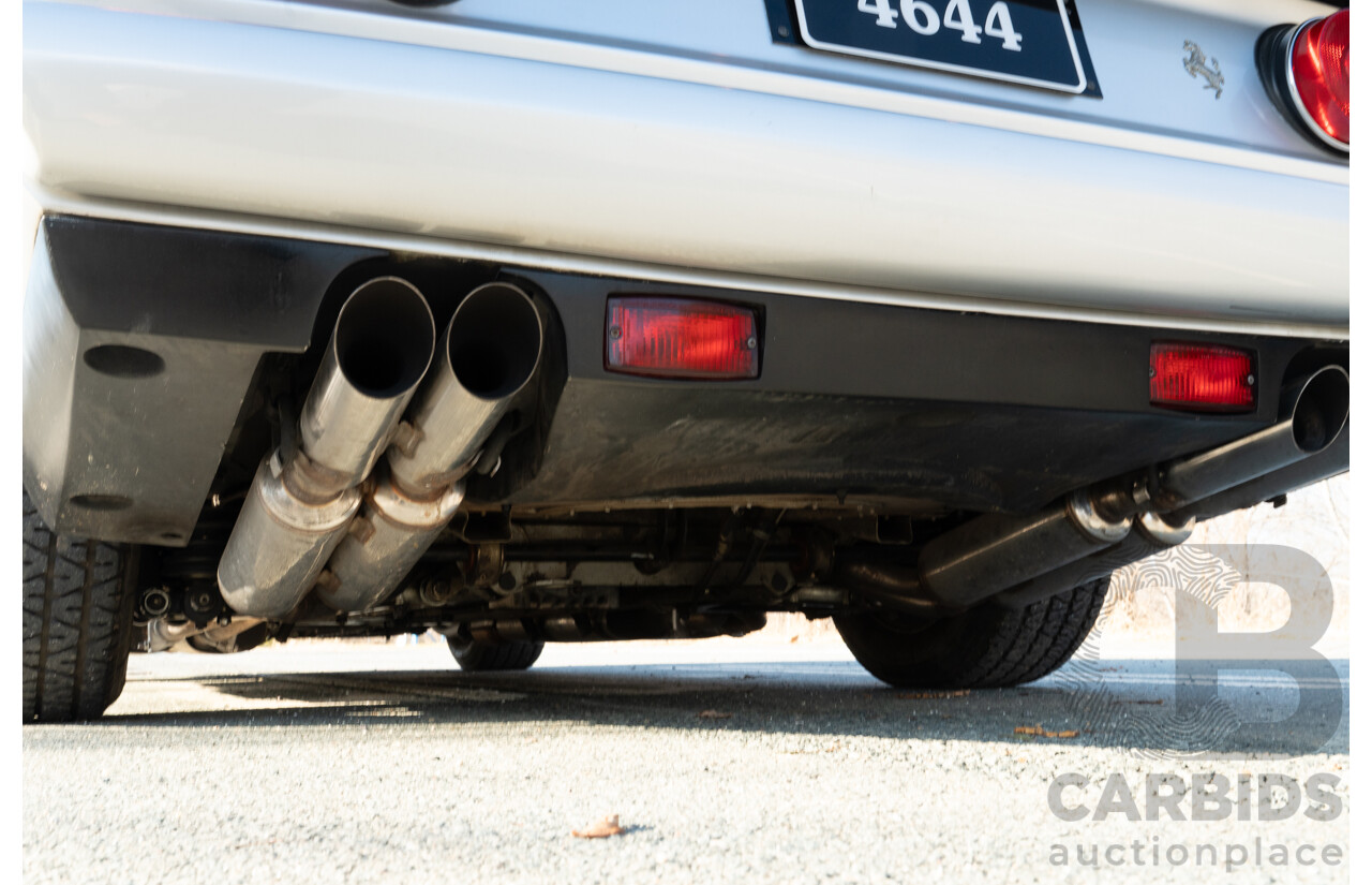 01/1986 Ferrari 412 A Tipo F101 EL 2d Coupe Argento Fer Silver V12 4.9L - Hong Kong Import