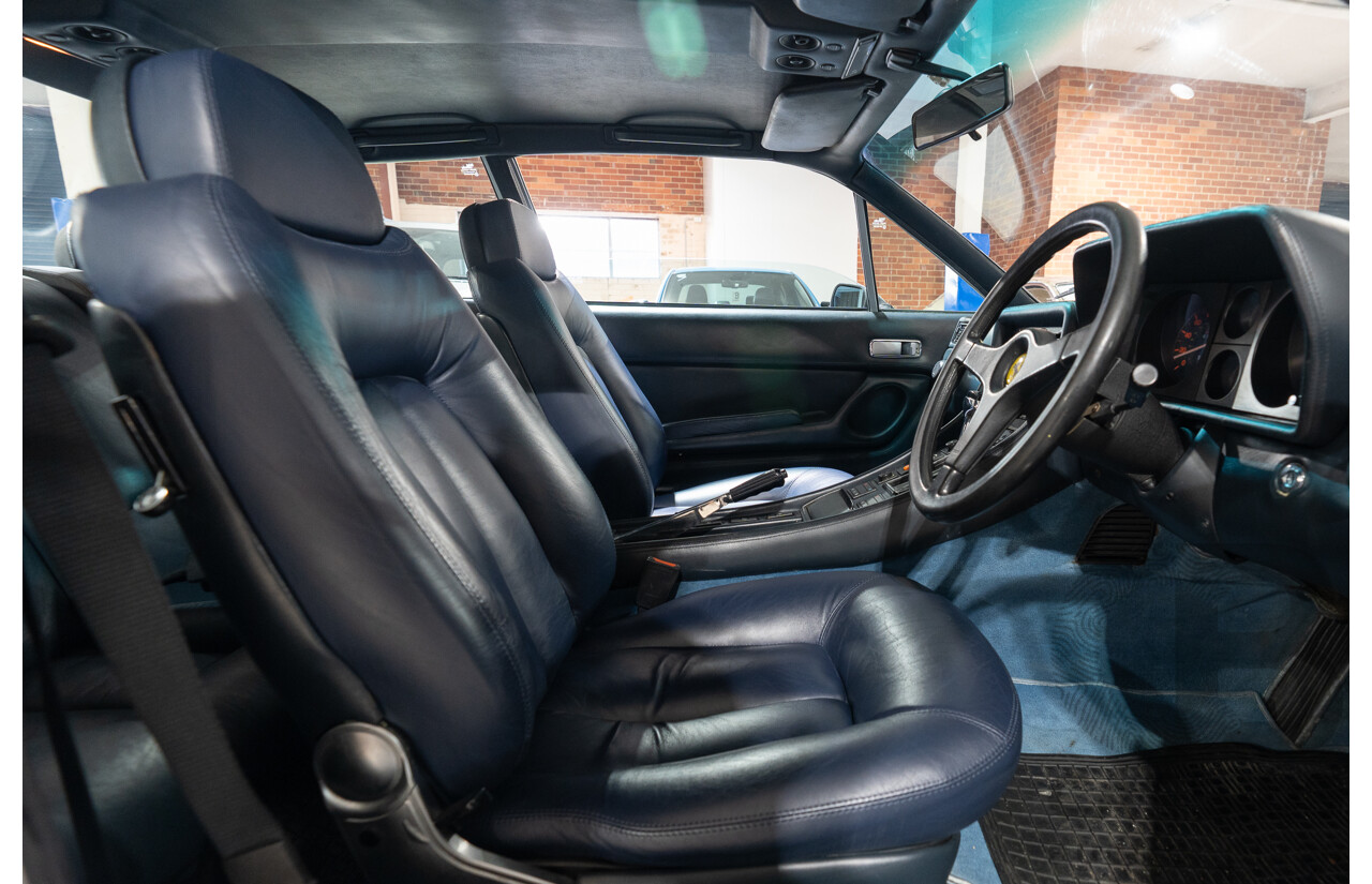 01/1986 Ferrari 412 A Tipo F101 EL 2d Coupe Argento Fer Silver V12 4.9L - Hong Kong Import