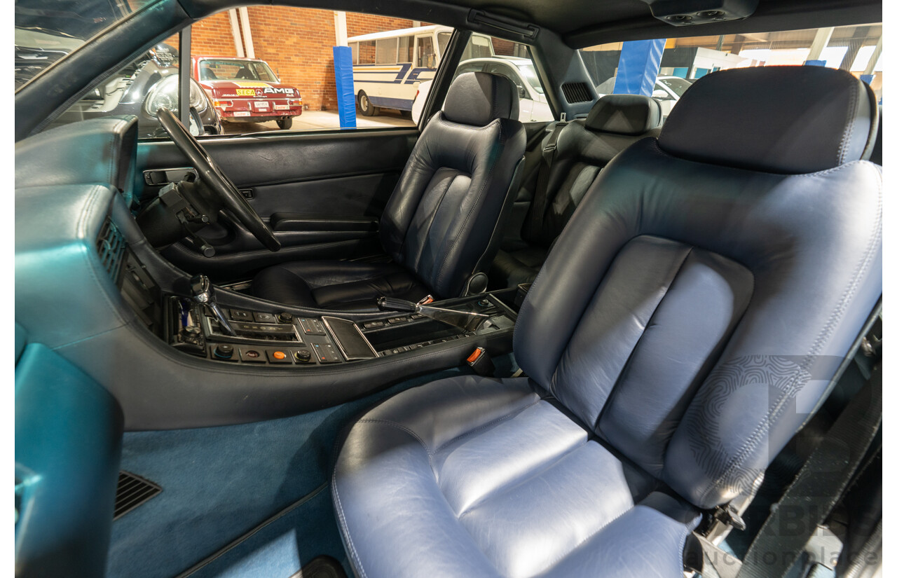 01/1986 Ferrari 412 A Tipo F101 EL 2d Coupe Argento Fer Silver V12 4.9L - Hong Kong Import