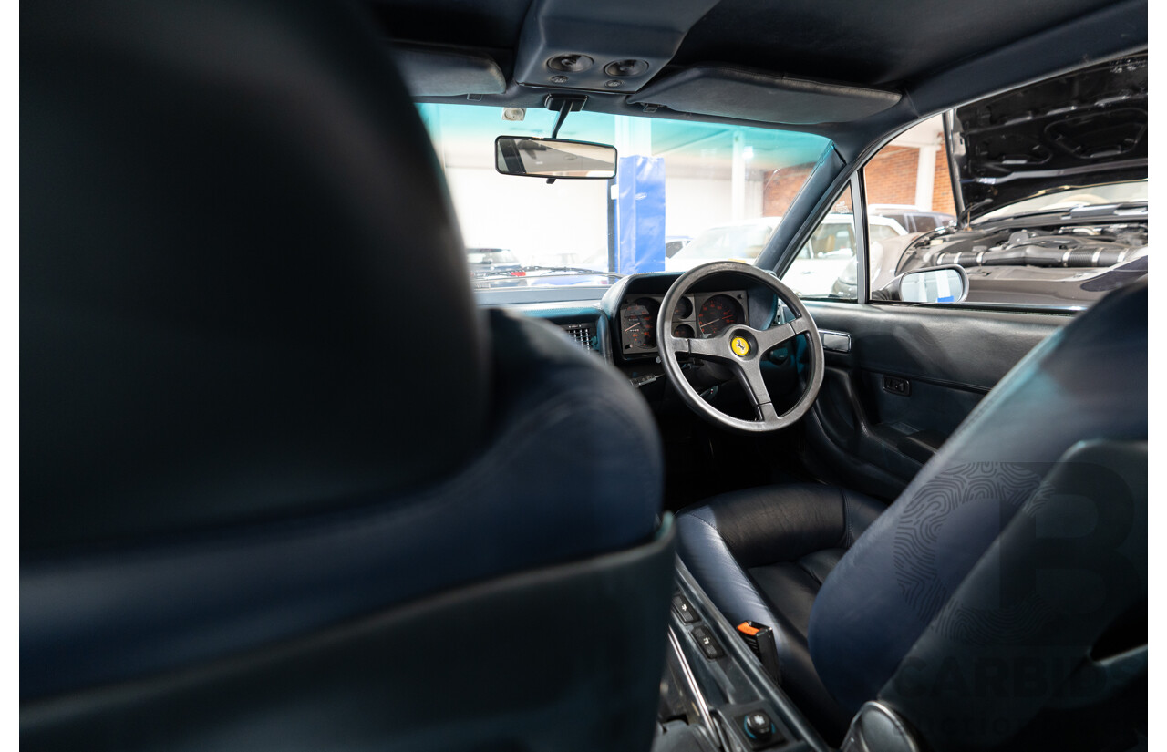 01/1986 Ferrari 412 A Tipo F101 EL 2d Coupe Argento Fer Silver V12 4.9L - Hong Kong Import