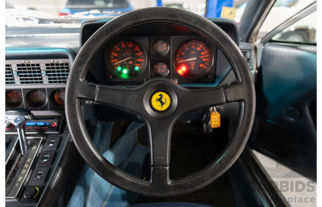 01/1986 Ferrari 412 A Tipo F101 EL 2d Coupe Argento Fer Silver V12 4.9L - Hong Kong Import