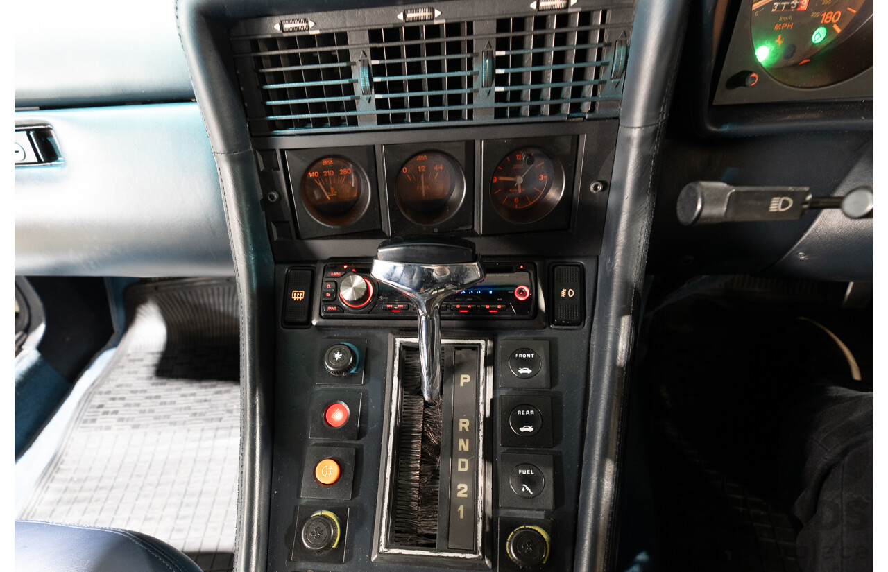 01/1986 Ferrari 412 A Tipo F101 EL 2d Coupe Argento Fer Silver V12 4.9L - Hong Kong Import