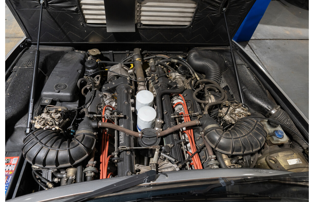 01/1986 Ferrari 412 A Tipo F101 EL 2d Coupe Argento Fer Silver V12 4.9L - Hong Kong Import