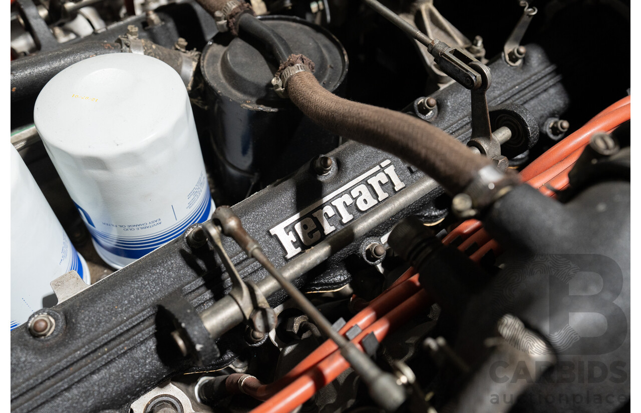 01/1986 Ferrari 412 A Tipo F101 EL 2d Coupe Argento Fer Silver V12 4.9L - Hong Kong Import