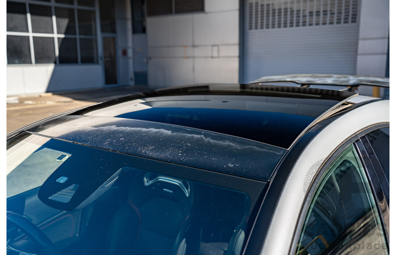 9/2017 Mercedes Benz A45 AMG 4Matic (AWD) 176 MY17 5d Hatchback Polar Silver Turbo 2.0L