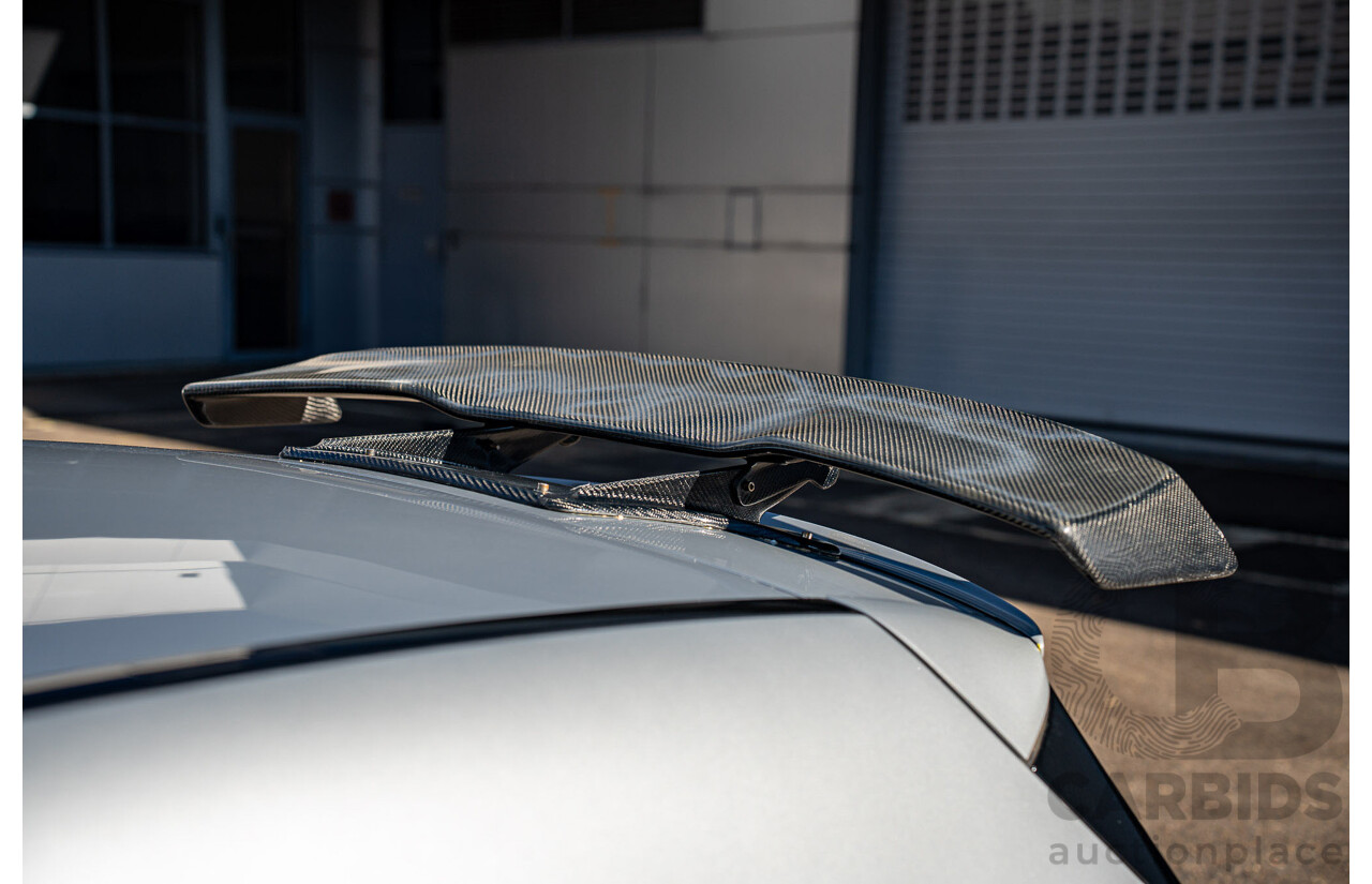 9/2017 Mercedes Benz A45 AMG 4Matic (AWD) 176 MY17 5d Hatchback Polar Silver Turbo 2.0L