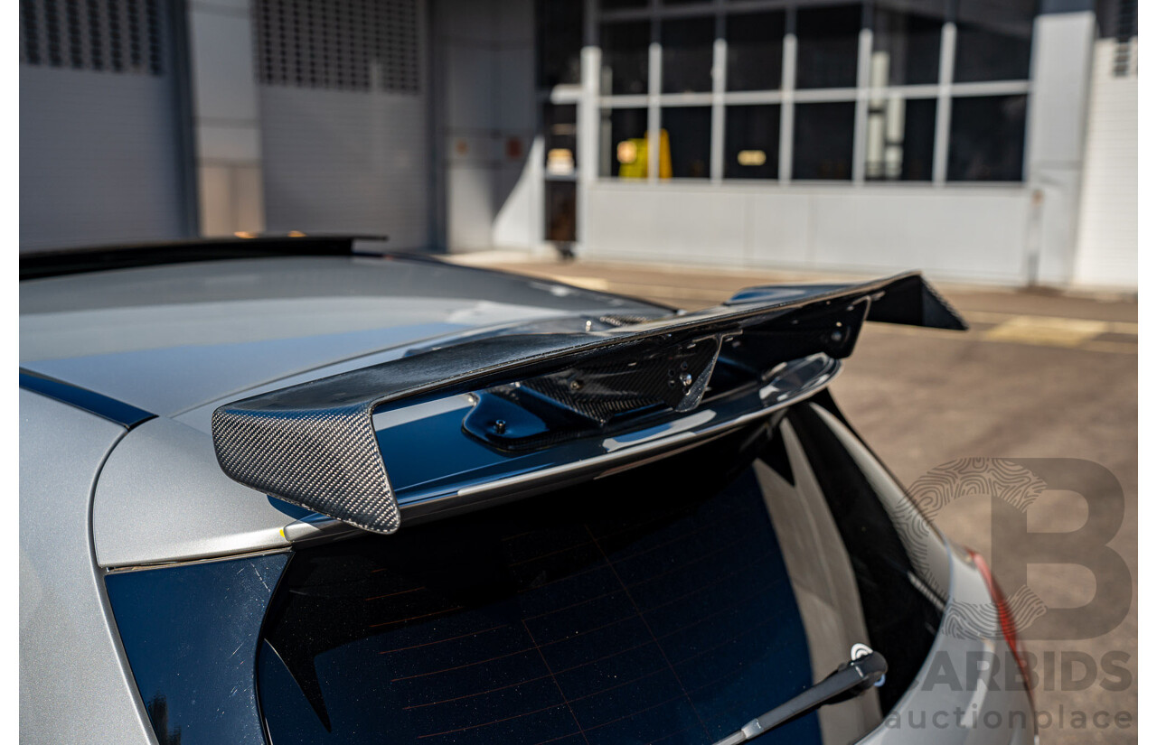 9/2017 Mercedes Benz A45 AMG 4Matic (AWD) 176 MY17 5d Hatchback Polar Silver Turbo 2.0L