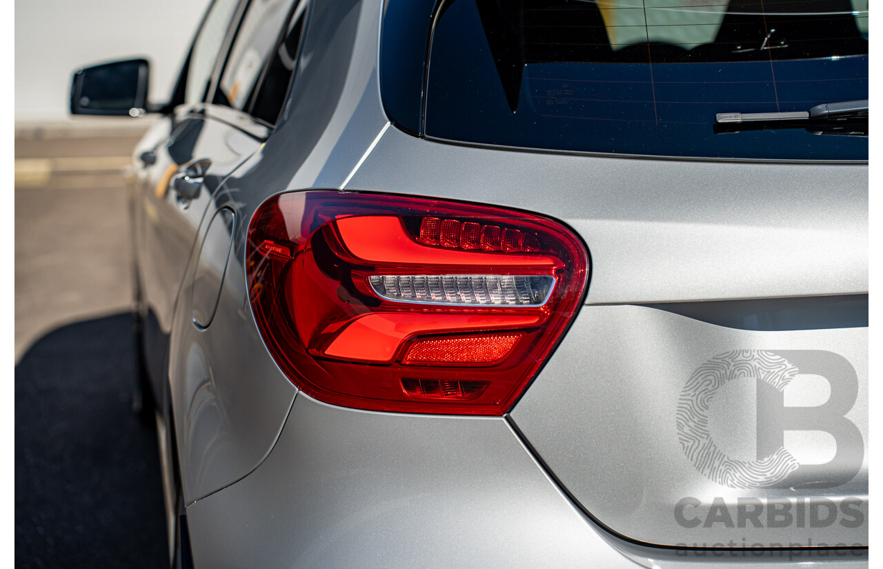 9/2017 Mercedes Benz A45 AMG 4Matic (AWD) 176 MY17 5d Hatchback Polar Silver Turbo 2.0L