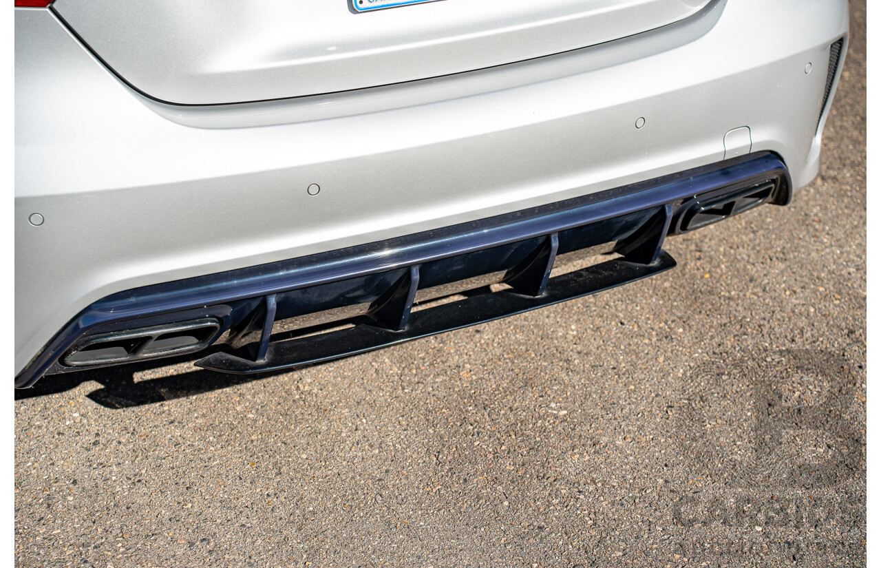 9/2017 Mercedes Benz A45 AMG 4Matic (AWD) 176 MY17 5d Hatchback Polar Silver Turbo 2.0L