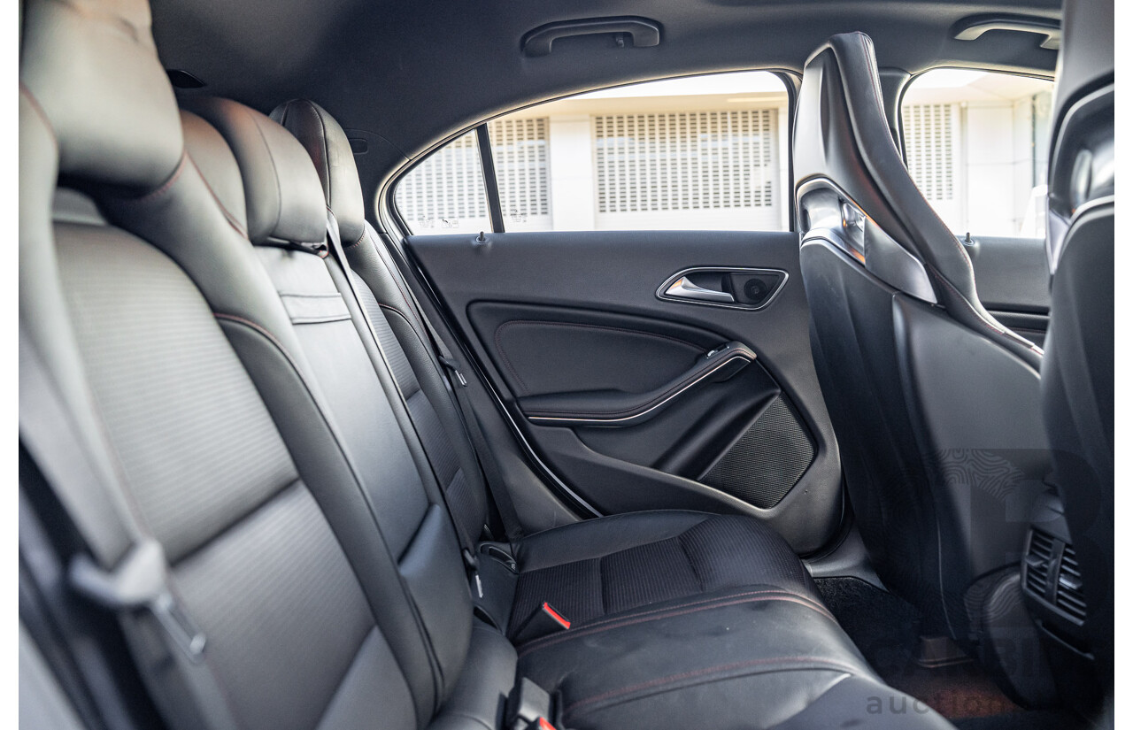 9/2017 Mercedes Benz A45 AMG 4Matic (AWD) 176 MY17 5d Hatchback Polar Silver Turbo 2.0L