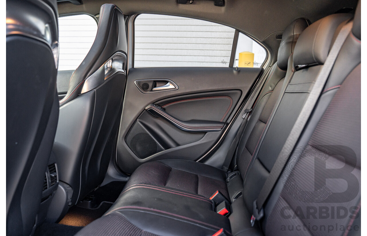 9/2017 Mercedes Benz A45 AMG 4Matic (AWD) 176 MY17 5d Hatchback Polar Silver Turbo 2.0L