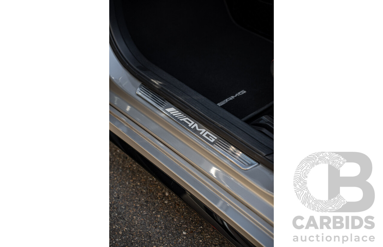 9/2017 Mercedes Benz A45 AMG 4Matic (AWD) 176 MY17 5d Hatchback Polar Silver Turbo 2.0L