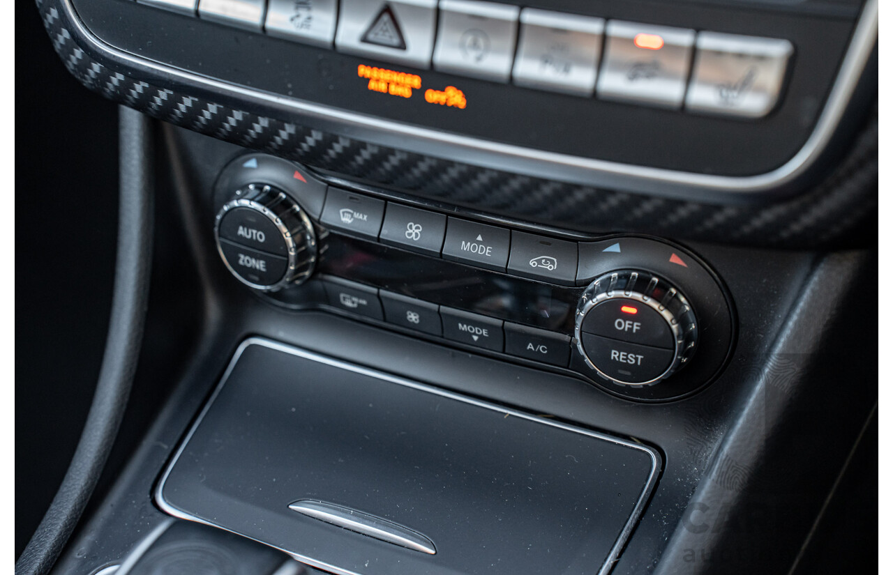 9/2017 Mercedes Benz A45 AMG 4Matic (AWD) 176 MY17 5d Hatchback Polar Silver Turbo 2.0L