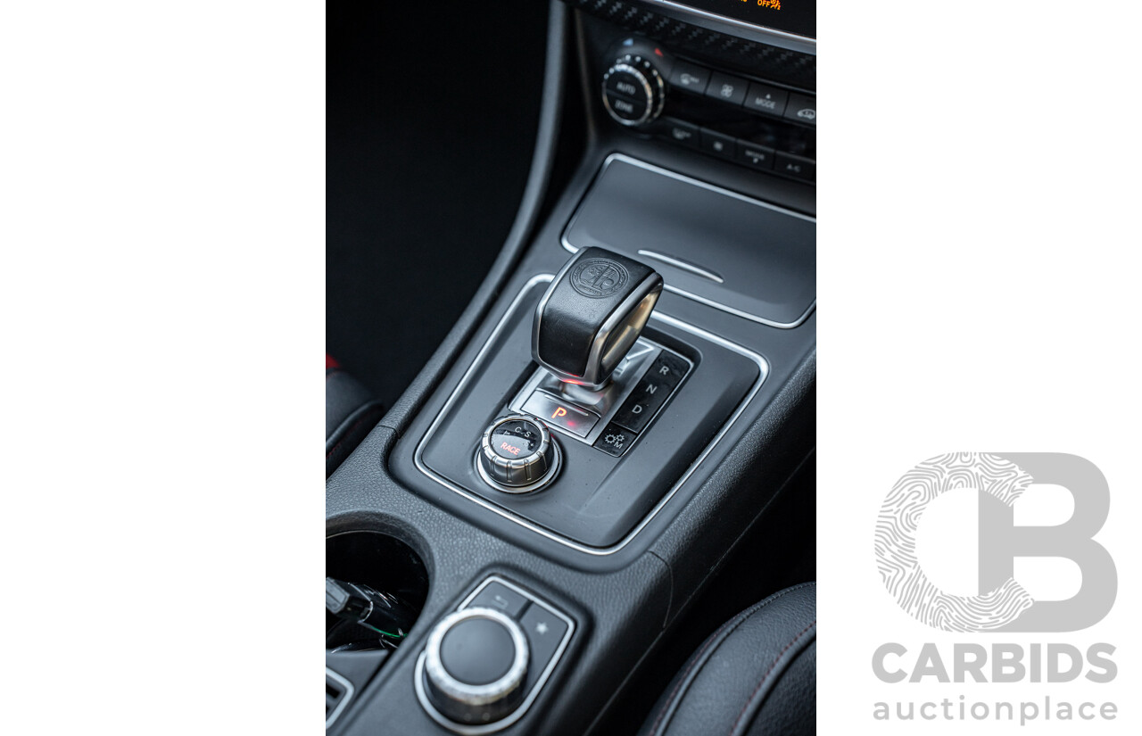 9/2017 Mercedes Benz A45 AMG 4Matic (AWD) 176 MY17 5d Hatchback Polar Silver Turbo 2.0L