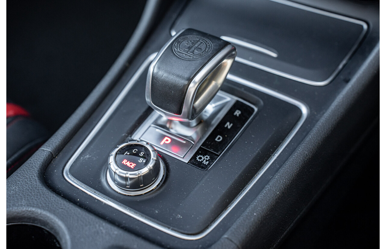 9/2017 Mercedes Benz A45 AMG 4Matic (AWD) 176 MY17 5d Hatchback Polar Silver Turbo 2.0L